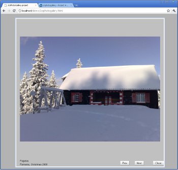 JcsPhotoGallery - a photo
                                  view